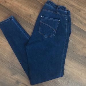 🎅 Time and True Blue Jeggings Size Medium